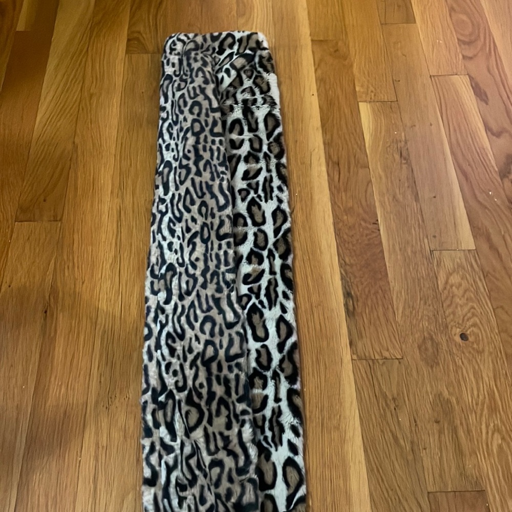 Cheetah Print Wrap Scarf